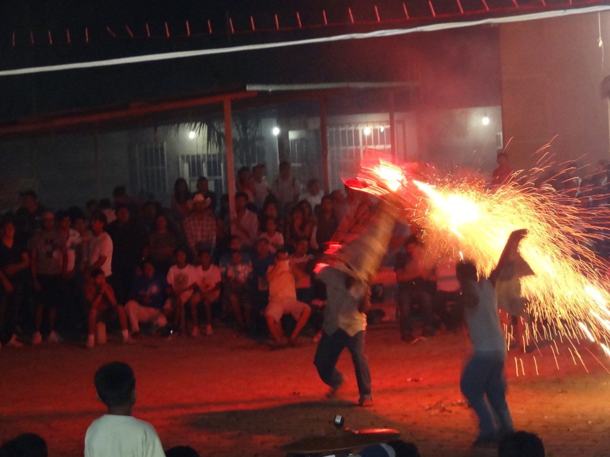 fireworks sparkles and audience